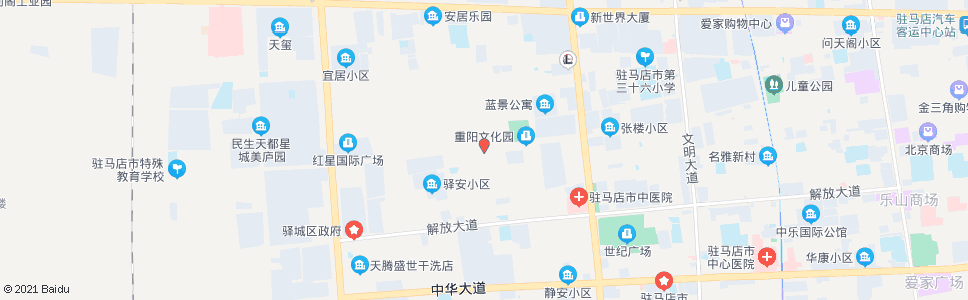 驻马店西药厂_公交站地图_驻马店公交_妙搜公交查询2024