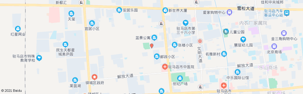 驻马店民生药房_公交站地图_驻马店公交_妙搜公交查询2024