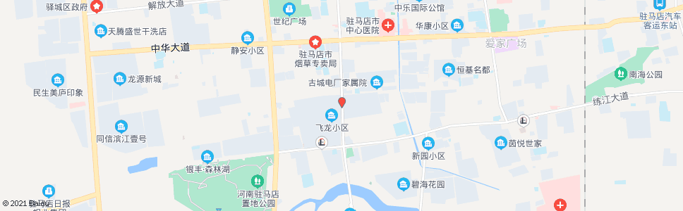 驻马店飞龙小区_公交站地图_驻马店公交_妙搜公交查询2024