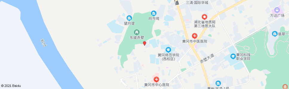 黄冈京九市场(南)_公交站地图_黄冈公交_妙搜公交查询2024