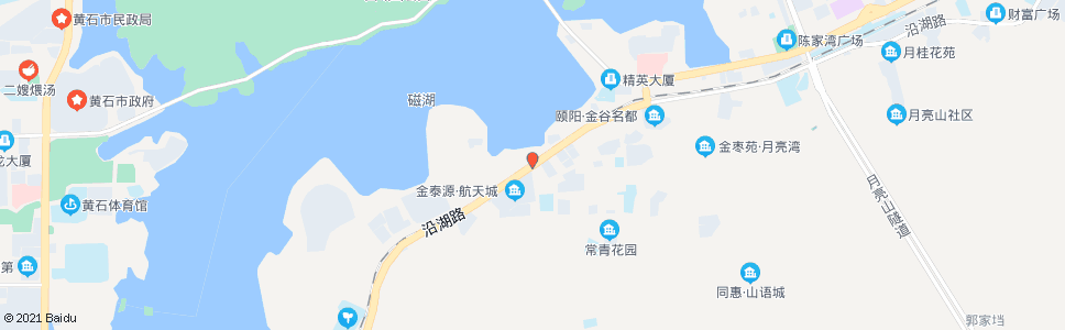 黄石牧羊湖(沿湖路)_公交站地图_黄石公交_妙搜公交查询2024