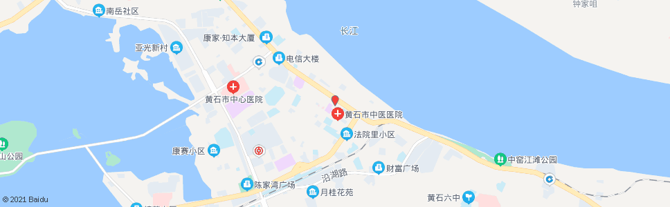 黄石贸易大楼(黄石大道)_公交站地图_黄石公交_妙搜公交查询2024