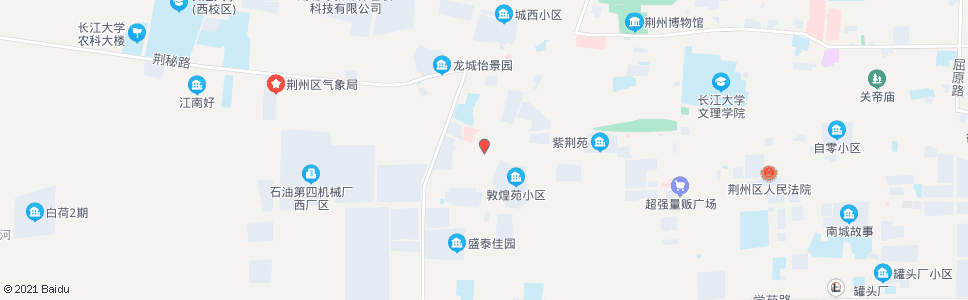 荆州市四医院_公交站地图_荆州公交_妙搜公交查询2024