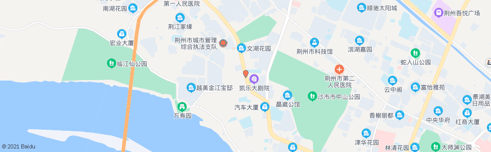 荆州三岔路车站_公交站地图_荆州公交_妙搜公交查询2024