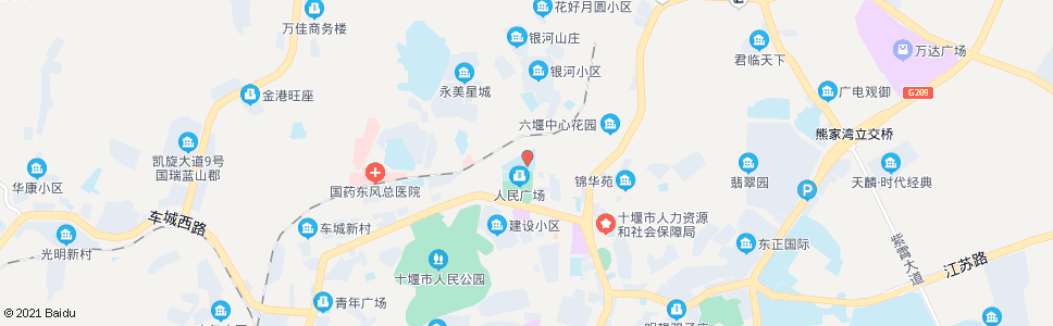 十堰京华量贩店_公交站地图_十堰公交_妙搜公交查询2024