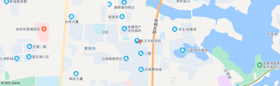 武汉北大附中南路沿海北大附中_公交站地图_武汉公交_妙搜公交查询2024