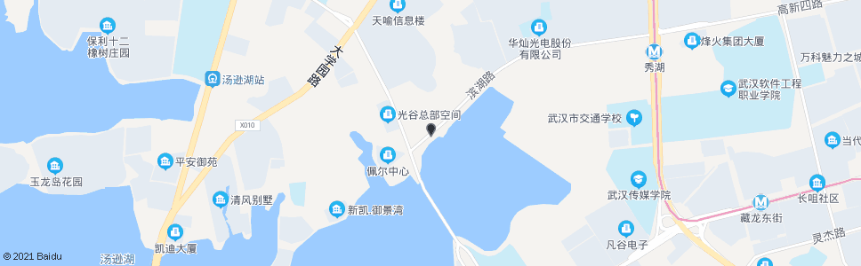 武汉滨湖路汤逊湖北路_公交站地图_武汉公交_妙搜公交查询2024