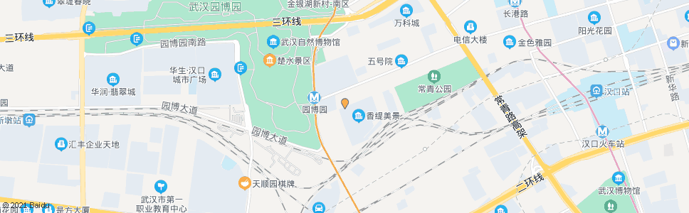 武汉江达路香缇美景_公交站地图_武汉公交_妙搜公交查询2024