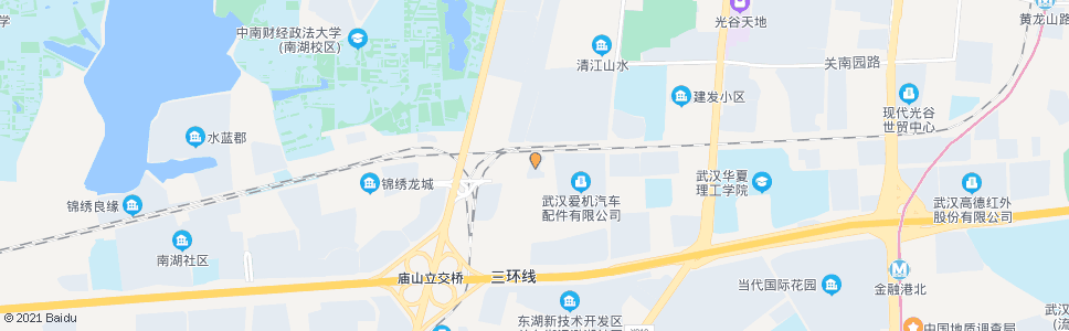 武汉茅店山西路东山公寓_公交站地图_武汉公交_妙搜公交查询2024