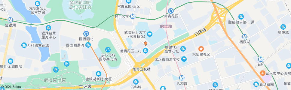 武汉学府南路花园二十七小区_公交站地图_武汉公交_妙搜公交查询2024