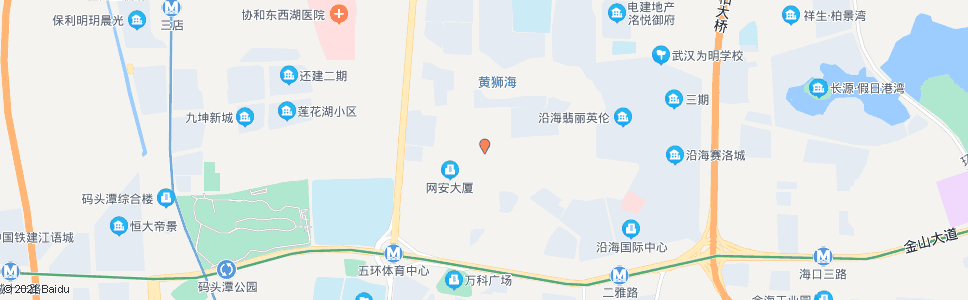 武汉三店中路黄狮海岸_公交站地图_武汉公交_妙搜公交查询2024