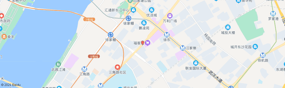 武汉友谊大道团结路_公交站地图_武汉公交_妙搜公交查询2024