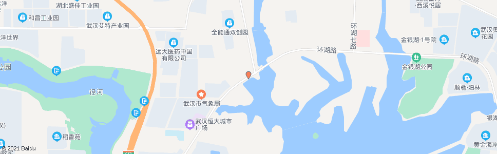 武汉环湖路银柏路_公交站地图_武汉公交_妙搜公交查询2024