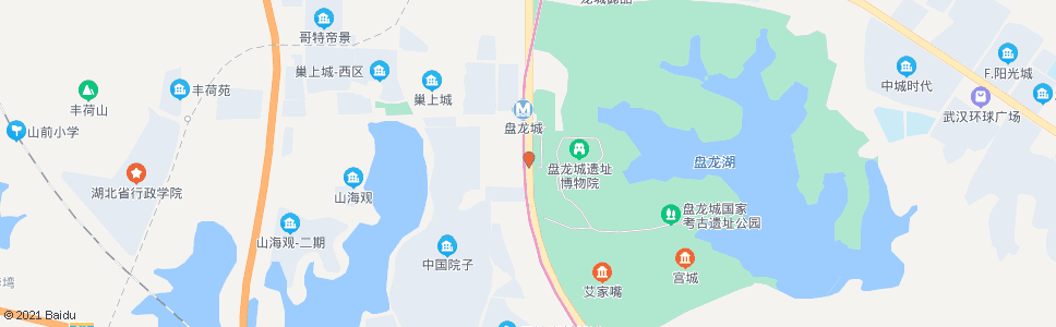 武汉盘龙大道肖陈湾_公交站地图_武汉公交_妙搜公交查询2024