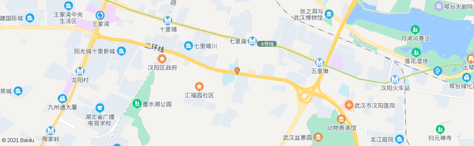 武汉汉桥路墨水湖北路_公交站地图_武汉公交_妙搜公交查询2024