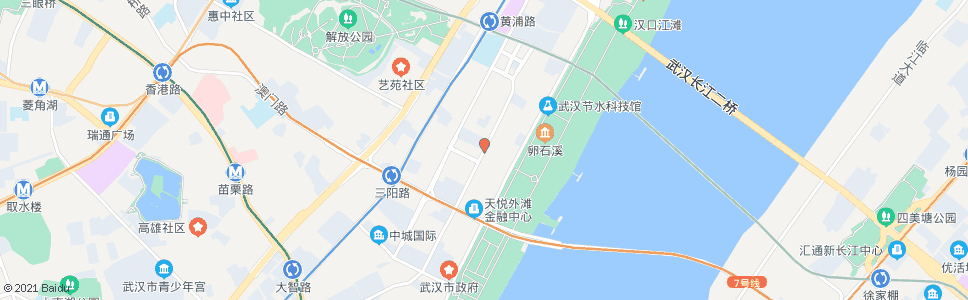 武汉胜利街六合路_公交站地图_武汉公交_妙搜公交查询2024