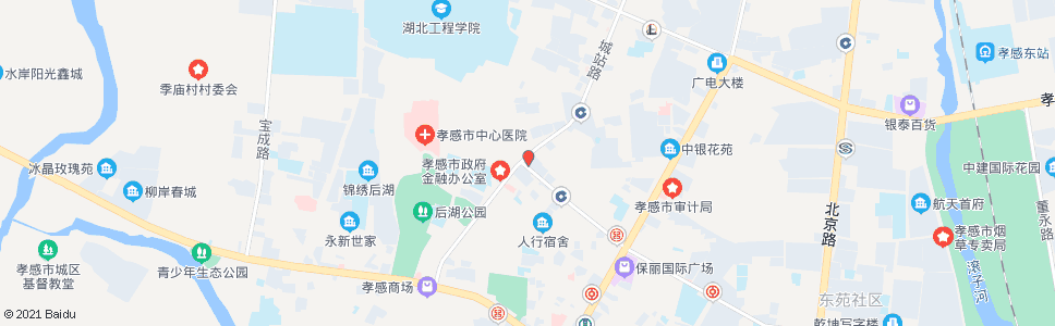 孝感新华书店_公交站地图_孝感公交_妙搜公交查询2024