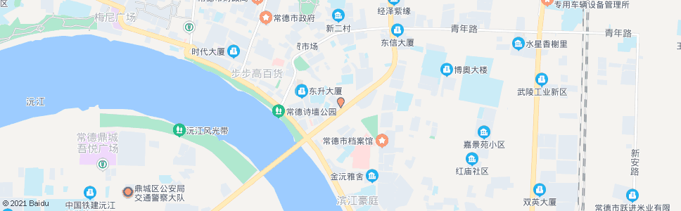 常德建设桥_公交站地图_常德公交_妙搜公交查询2024