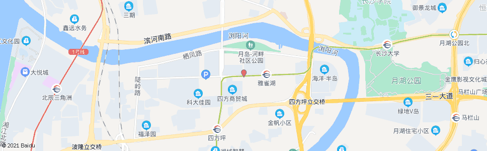 长沙德汇路双拥路口_公交站地图_长沙公交_妙搜公交查询2024