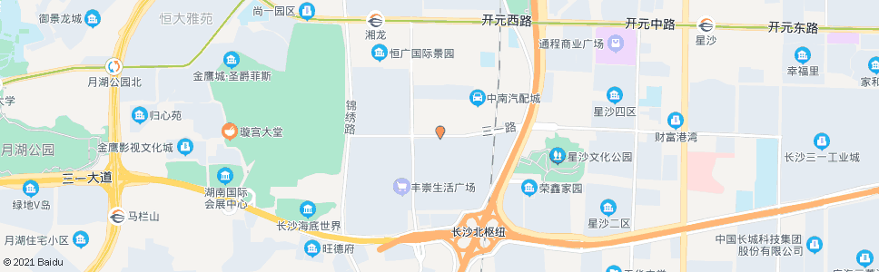 长沙蒸湘路物贸路口_公交站地图_长沙公交_妙搜公交查询2024