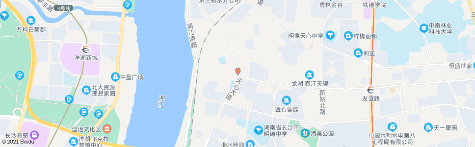 长沙新开铺路友谊路口_公交站地图_长沙公交_妙搜公交查询2024