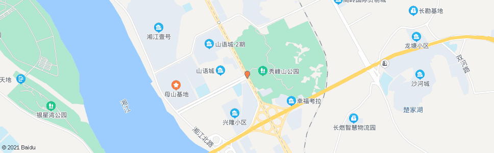 长沙戴家河_公交站地图_长沙公交_妙搜公交查询2024