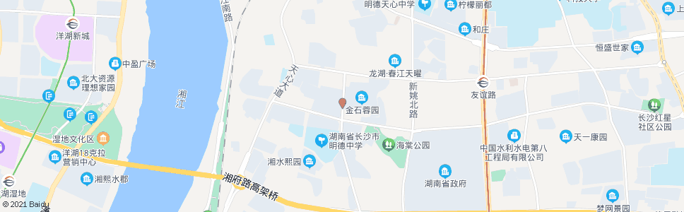 长沙书香路新韶西路口_公交站地图_长沙公交_妙搜公交查询2024