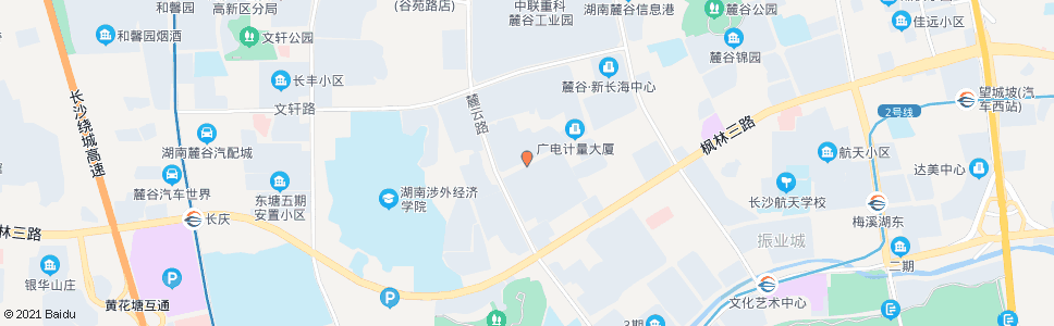 长沙咸嘉湖路麓云路口_公交站地图_长沙公交_妙搜公交查询2024