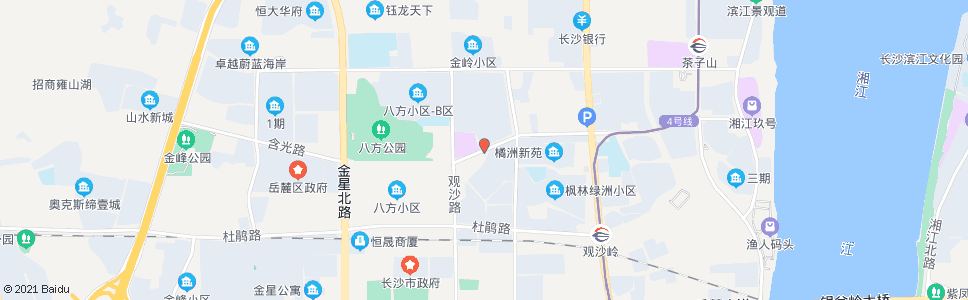 长沙含光路岳华路口_公交站地图_长沙公交_妙搜公交查询2024