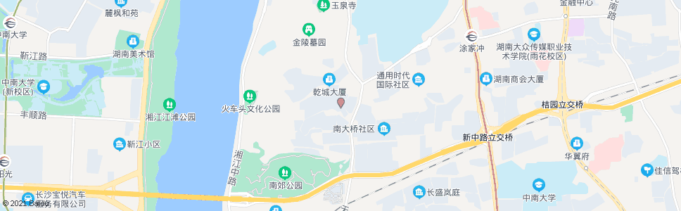 长沙广厦新村(省红十字妇幼医院)_公交站地图_长沙公交_妙搜公交查询2024