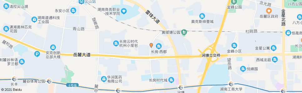 长沙杜鹃路岳麓大道口_公交站地图_长沙公交_妙搜公交查询2024