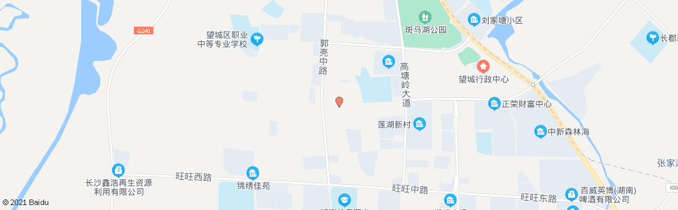 长沙宝粮路口(高塘岭大道)_公交站地图_长沙公交_妙搜公交查询2024