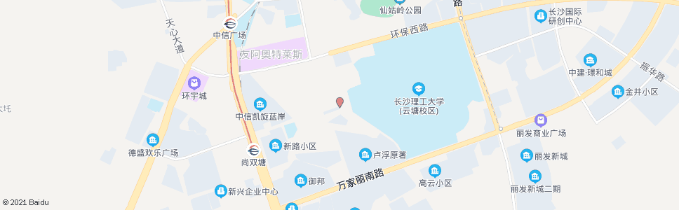 长沙长沙理工大学云塘校区西门_公交站地图_长沙公交_妙搜公交查询2024