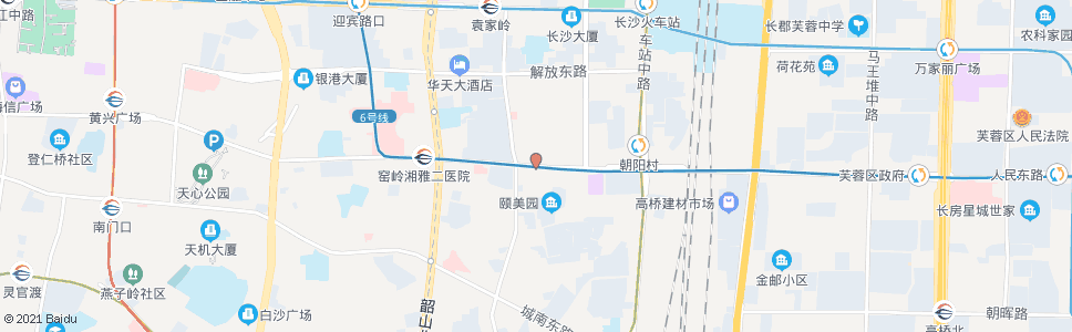 长沙木莲路曙光路口_公交站地图_长沙公交_妙搜公交查询2024