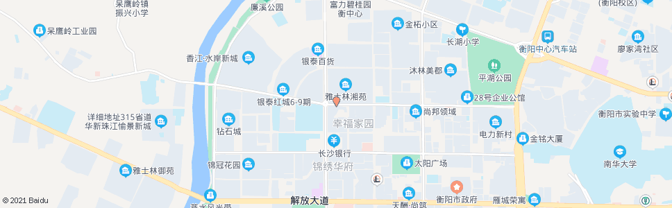 衡阳高鑫市场_公交站地图_衡阳公交_妙搜公交查询2024