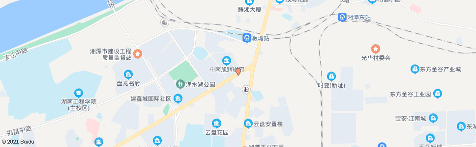 湘潭板摄路口_公交站地图_湘潭公交_妙搜公交查询2024