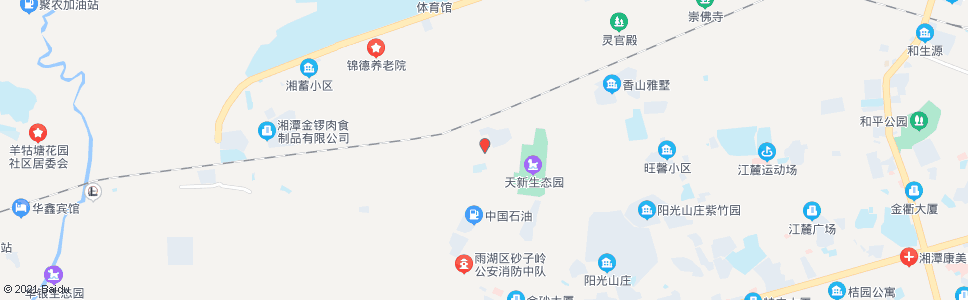 湘潭先锋村委会(交警车检二站)_公交站地图_湘潭公交_妙搜公交查询2024