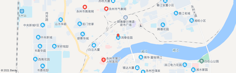 永州香都大酒店_公交站地图_永州公交_妙搜公交查询2024