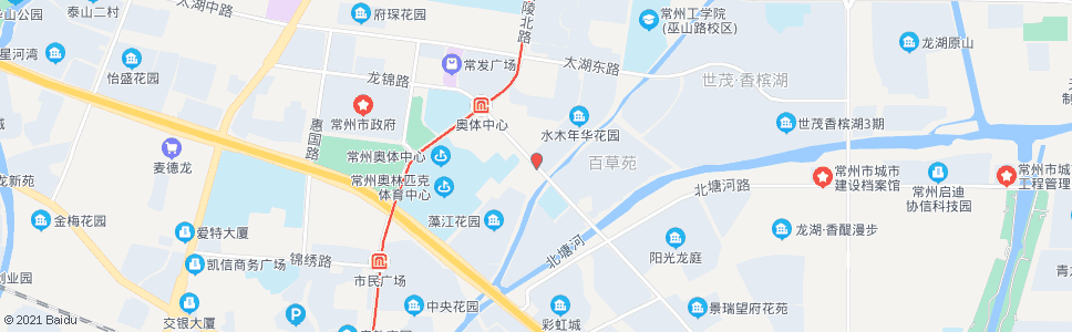 常州龙锦路天目山路_公交站地图_常州公交_妙搜公交查询2024