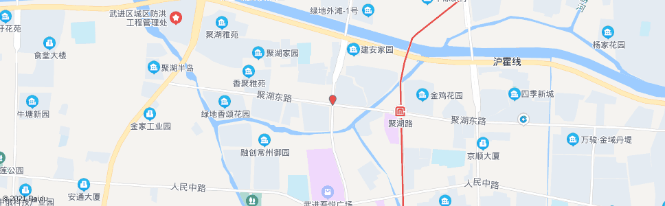 常州聚湖路兰陵路_公交站地图_常州公交_妙搜公交查询2024