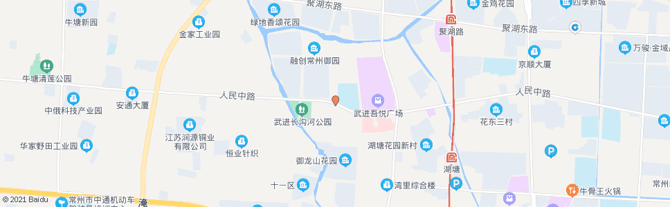 常州湖塘桥实验小学_公交站地图_常州公交_妙搜公交查询2024