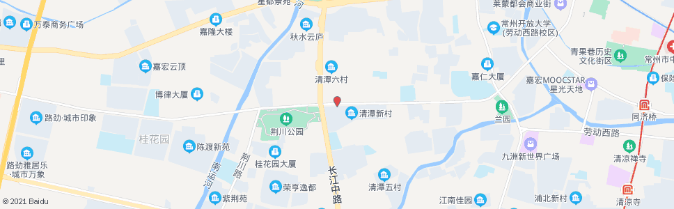 常州清潭路龙江路_公交站地图_常州公交_妙搜公交查询2024