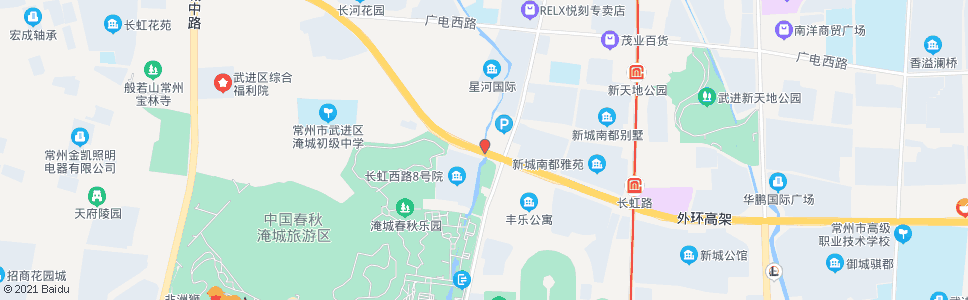 常州长虹路兰陵路_公交站地图_常州公交_妙搜公交查询2024