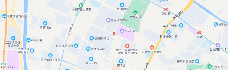 常州梧桐路茶花路(梧桐路玫瑰路)_公交站地图_常州公交_妙搜公交查询2024