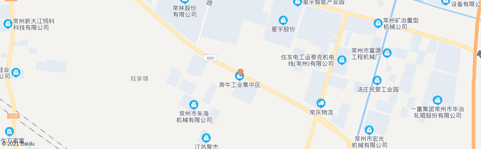 常州龙城大道兴奔路_公交站地图_常州公交_妙搜公交查询2024