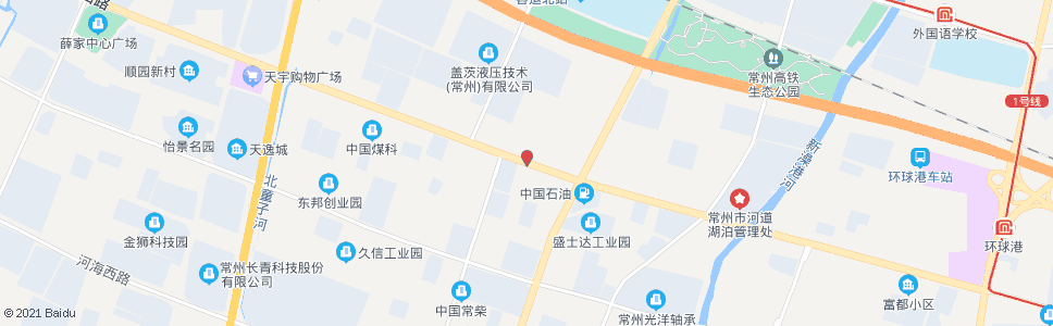 常州黄河路长江路(鸿尔达集团)_公交站地图_常州公交_妙搜公交查询2024