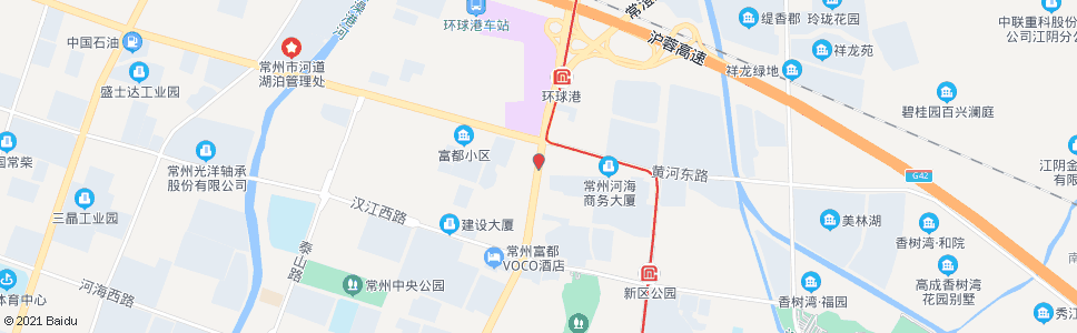 常州锦江国际大酒店_公交站地图_常州公交_妙搜公交查询2024