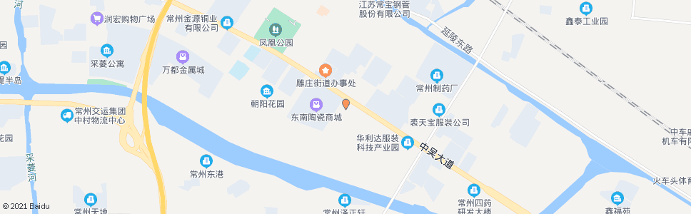 常州常遥路中吴大道_公交站地图_常州公交_妙搜公交查询2024