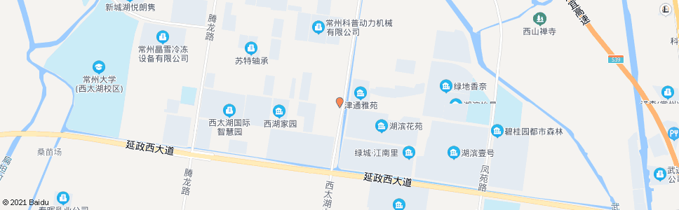 常州稻香路西太湖大道_公交站地图_常州公交_妙搜公交查询2024