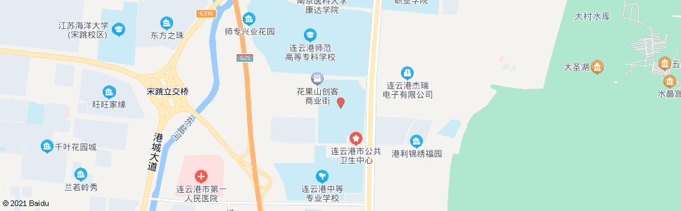 连云港中医药学校_公交站地图_连云港公交_妙搜公交查询2024